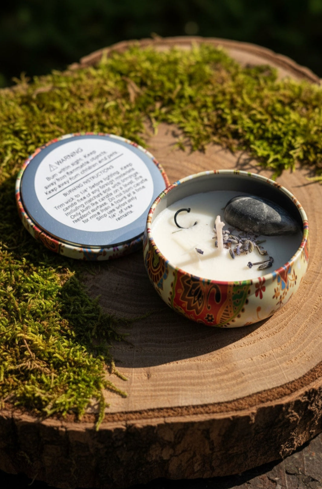 Jasmine Lavender Grounding Candle
