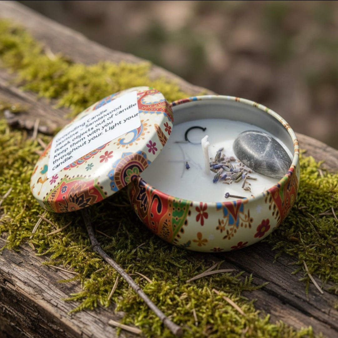 Jasmine Lavender Grounding Candle