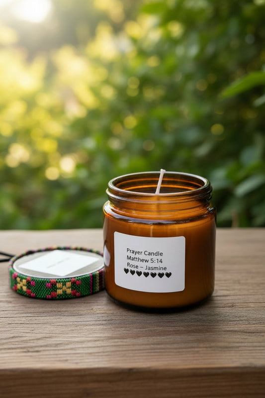 Jasmine Rose Prayer Candle