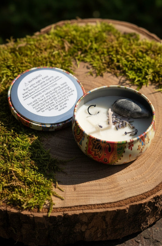 Jasmine Lavender Grounding Candle