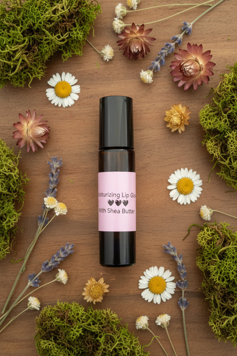 High Gloss Moisturizing Rose Lip Gloss 1 oz