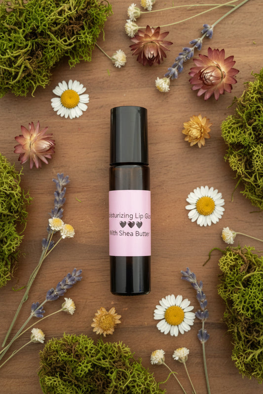 High Gloss Moisturizing Rose Lip Gloss 1 oz